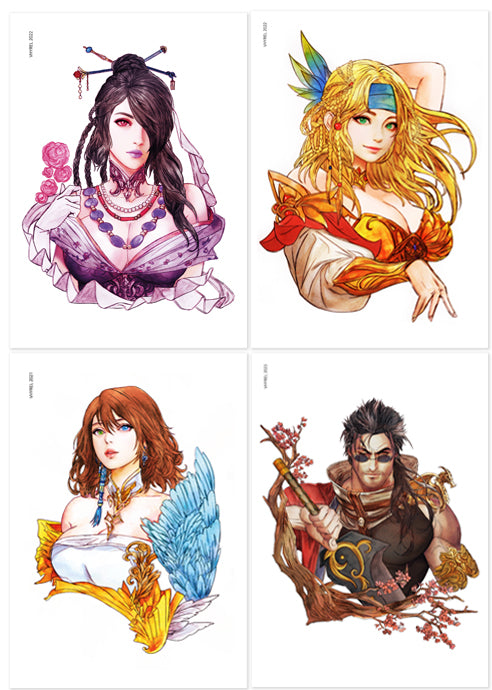Final Fantasy X Print Set