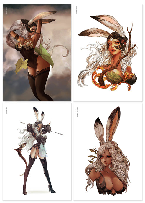 Final Fantasy XII Fran Print Set