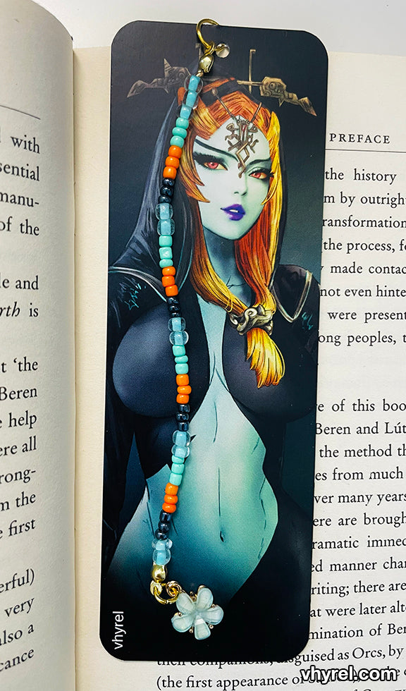 The Legend of Zelda Midna Bookmark Beaded