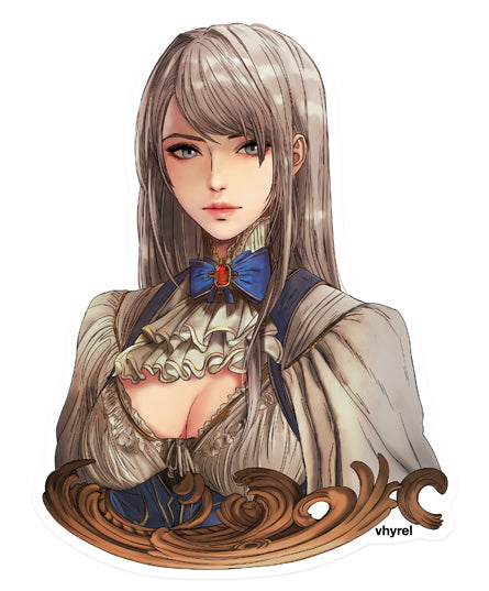 Final Fantasy XVI Jill Die Cut Sticker