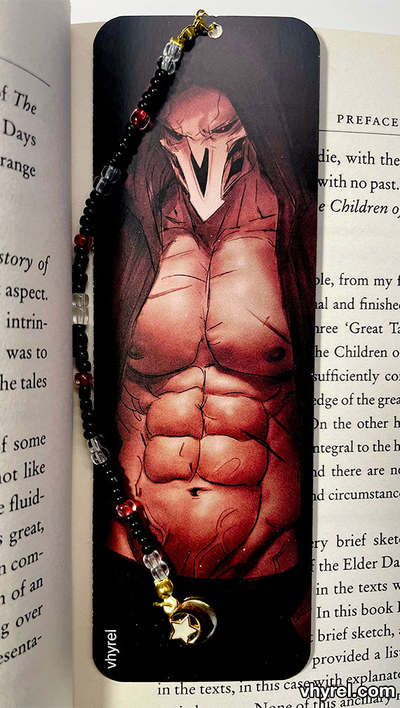 Overwatch Reaper Bookmark Beaded