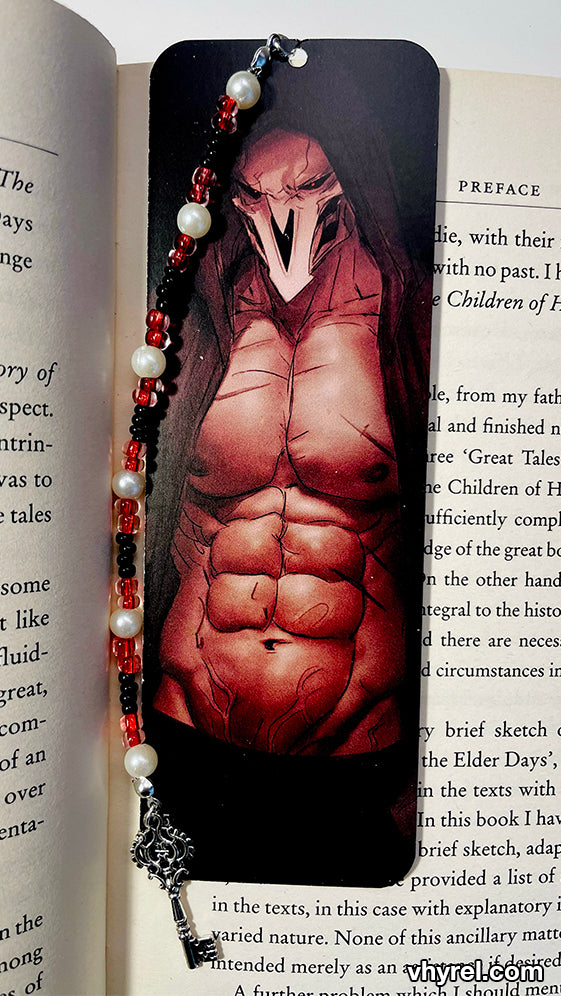 Overwatch Reaper Bookmark Beaded