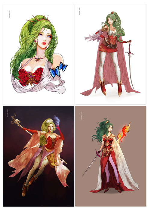 Final Fantasy VI Terra Print Set