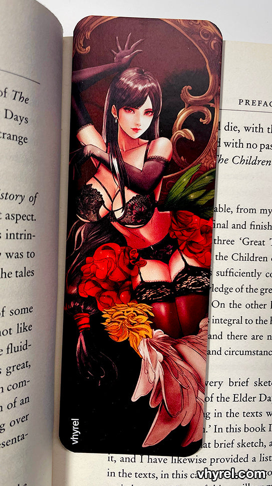 Final Fantasy VII Tifa Bookmark