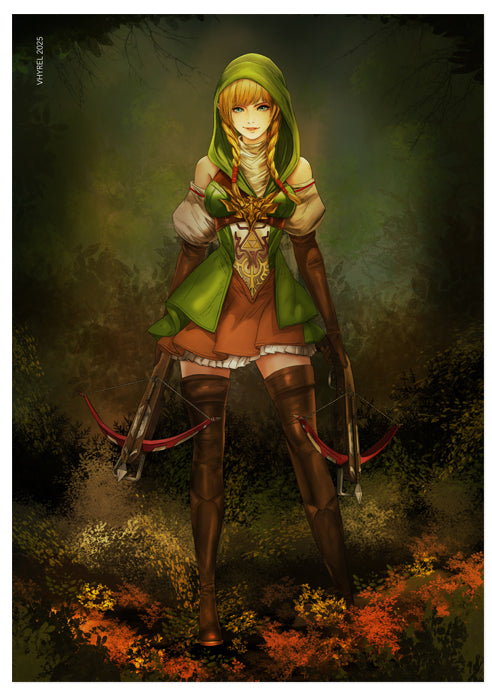 The Legend of Zelda Linkle Print OUTLET