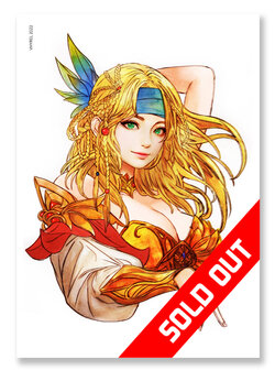 Final Fantasy VII Watercolor Rikku Print