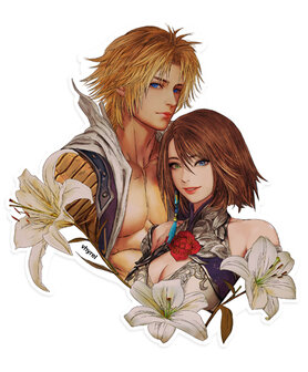 Final Fantasy Couples Sticker Set