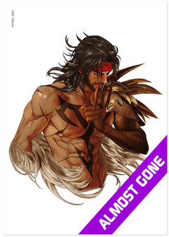 Final Fantasy X Jecht Portrait Print