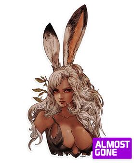 Final Fantasy XII Fran Portrait Die Cut Sticker