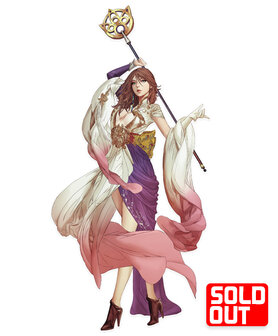 Final Fantasy FFX Cover Special Yuna Die Cut Sticker