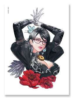 Watercolor Bayonetta Print