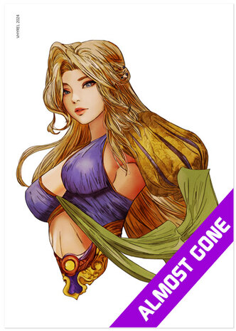 Final Fantasy VI Celes Chere Portrait Print