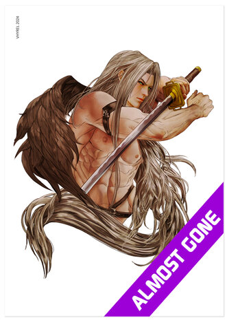 Final Fantasy VII Sephiroth Portrait Print