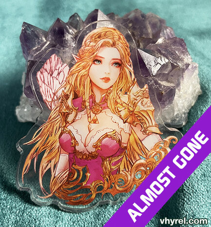 Legend of Zelda Princess Zelda Clear Acrylic Pin