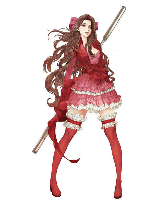 Final Fantasy VII Special Aerith Die Cut Sticker