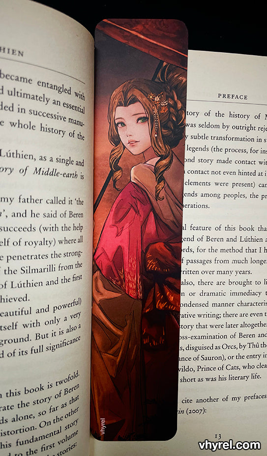Final Fantasy VII Kimono Aerith Bookmark