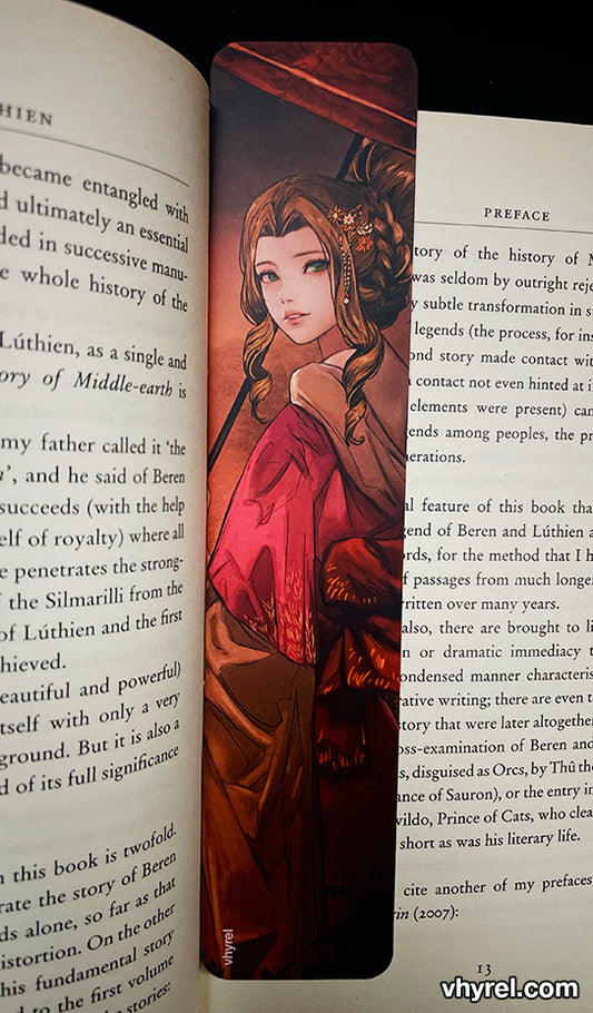 Final Fantasy VII Kimono Aerith Bookmark
