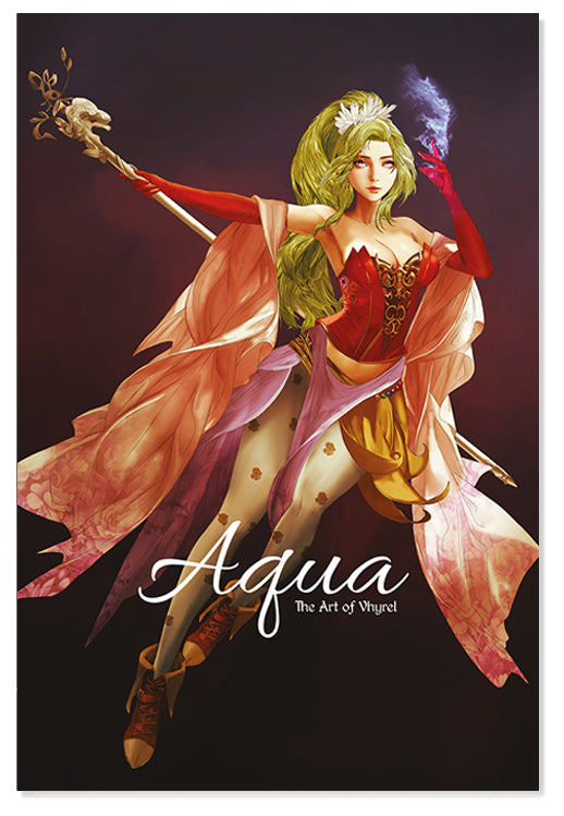 Aqua The Art of Vhyrel Art Book