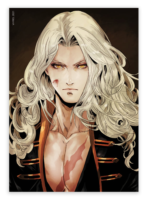 Castlevania Alucard Print OUTLET