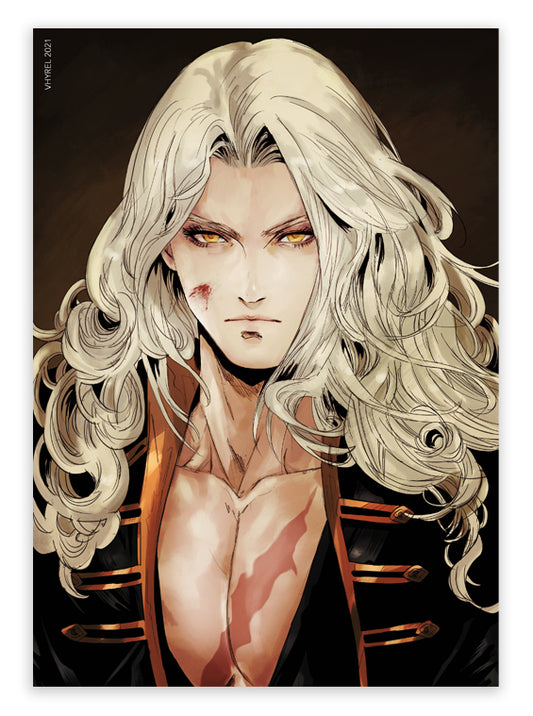 Castlevania Alucard Print OUTLET