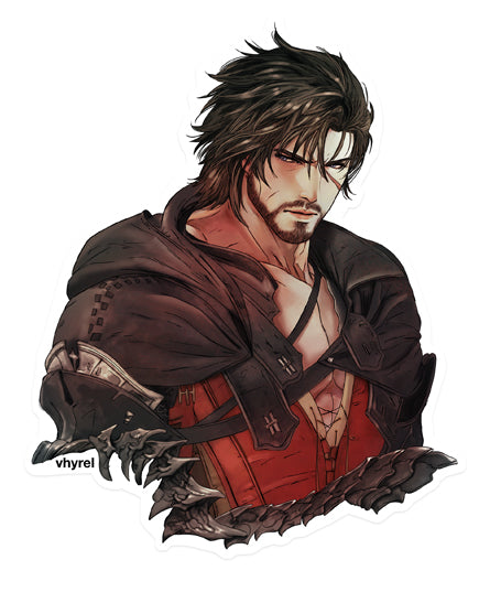 Final Fantasy XVI Clive Die Cut Sticker