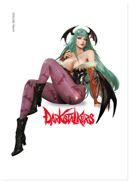 Darkstalkers Morrigan Portrait Print