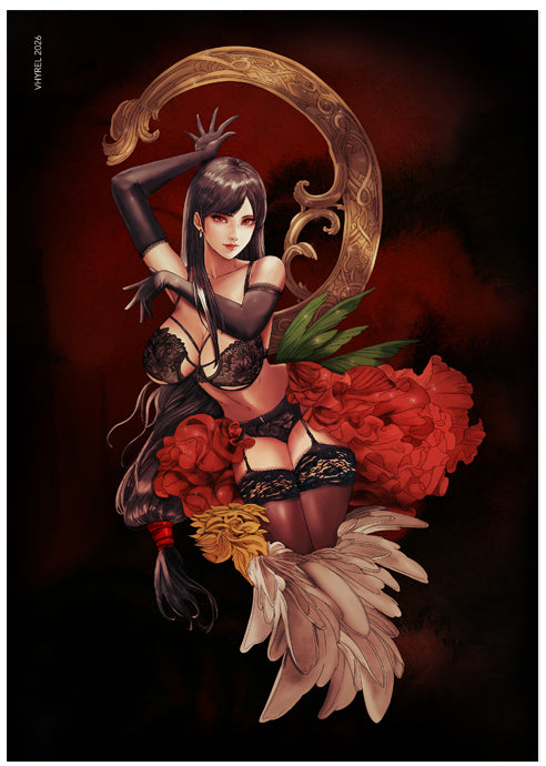 FFVII Tifa Erotic Print