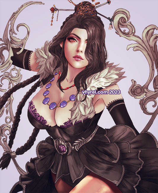 Final Fantasy X Lulu Print