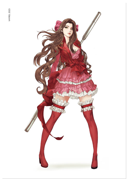 Final Fantasy FFVII Special Aerith Print