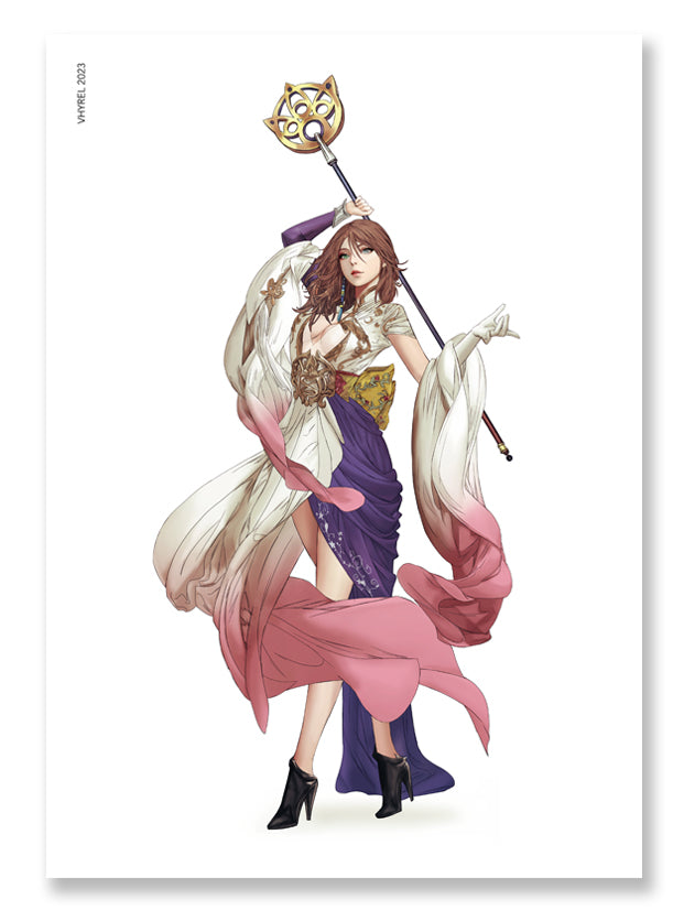 Final Fantasy FFX Special Yuna Print OUTLET