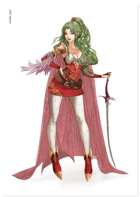 Final Fantasy VI Magitek Elite Terra Print
