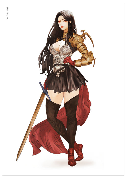 Final Fantasy VII Warrior Tifa Print