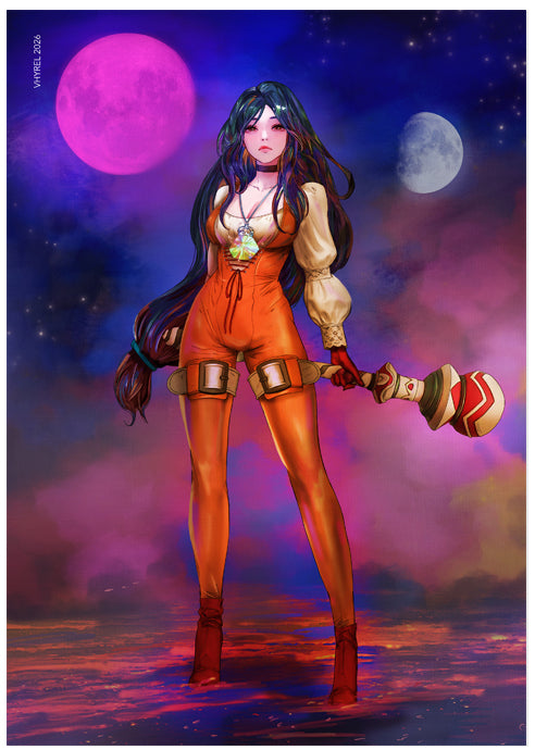 Final Fantasy IX Dagger Card Print