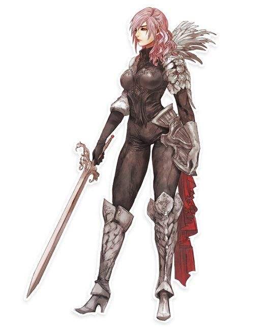 Final Fantasy XIII Lightning Die Cut Sticker