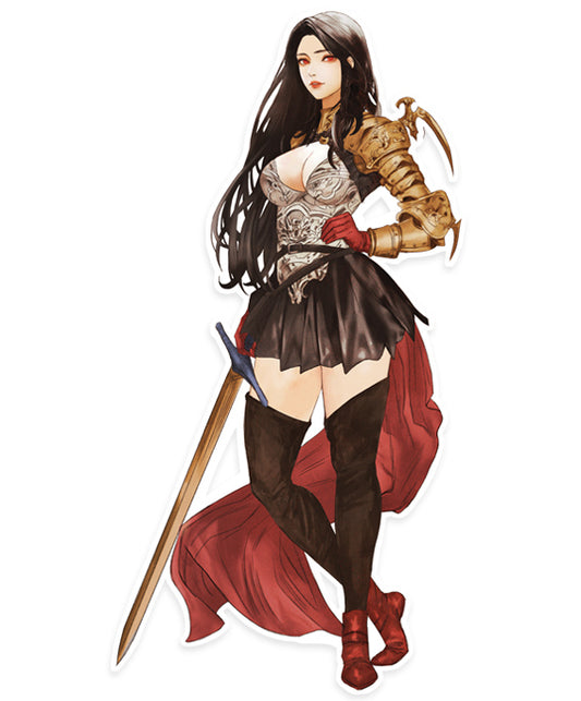Final Fantasy VII Warrior Tifa Die Cut Sticker