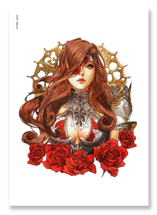 Final Fantasy IX Beatrix Print OUTLET