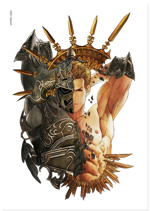 Final Fantasy XII Watercolor Gabranth Print