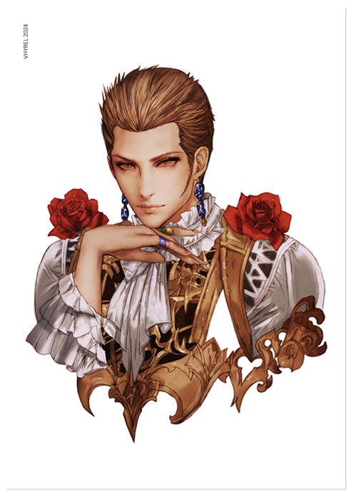 Final Fantasy XII Balthier Portrait Print