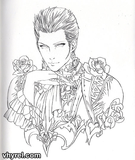 Final Fantasy XII Balthier Original Art