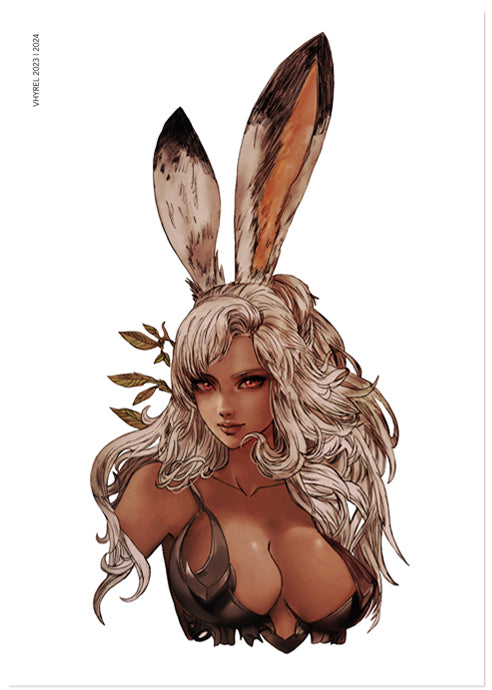 Final Fantasy XII Fran Portrait Print