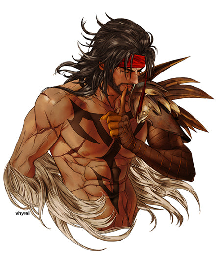 Final Fantasy X Jecht Die Cut Sticker