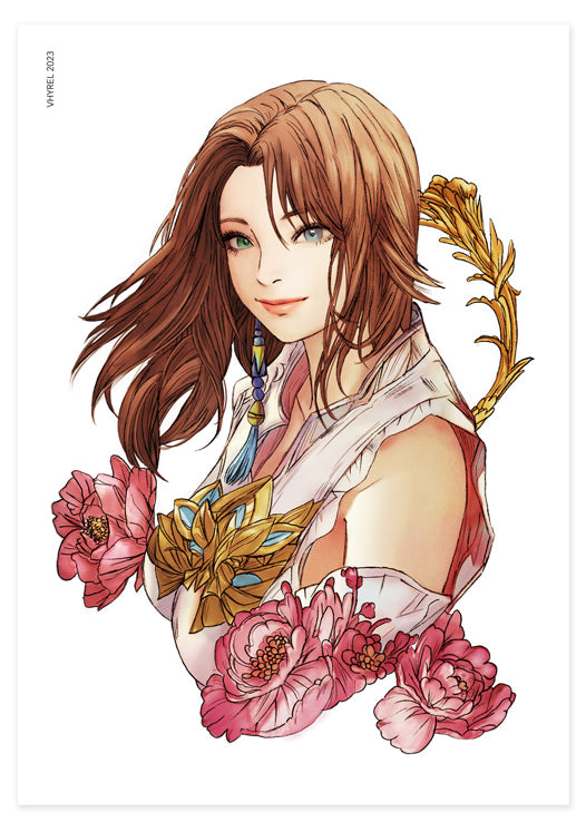 Final Fantasy X Yuna Print OUTLET