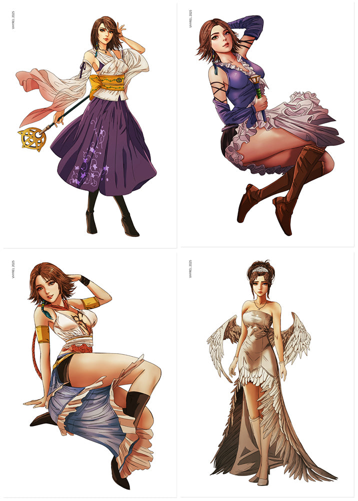 Final Fantasy X Yuna Print Set 2