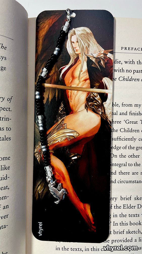 Final Fantasy VII Sephiroth Bookmark Beaded