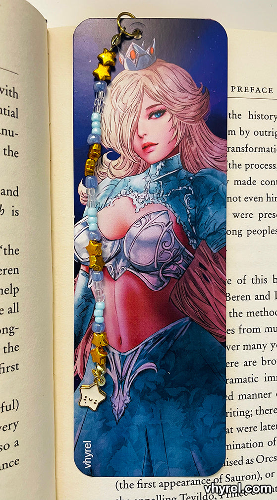 Super Mario Rosalina Bookmark Beaded