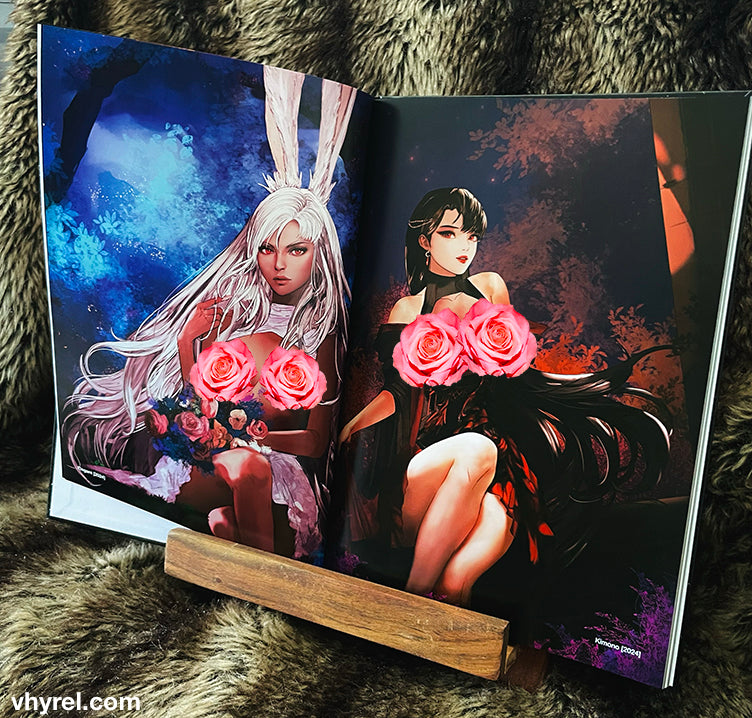 Erotic The Art of Vhyrel Art Book