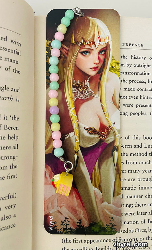 Legend of Zelda Princess Zelda Bookmark Beaded