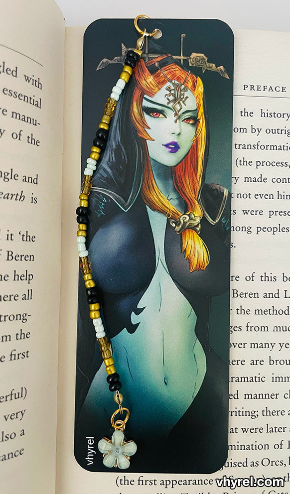 Legend of Zelda Midna Bookmark Beaded