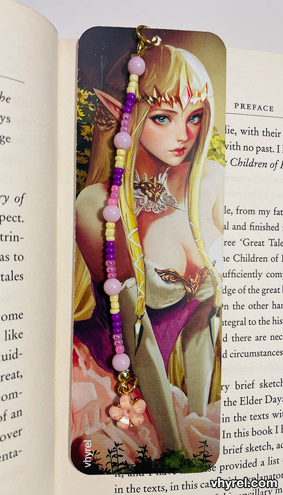 Legend of Zelda Princess Zelda Bookmark Beaded