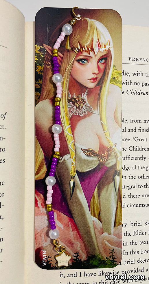 Legend of Zelda Princess Zelda Bookmark Beaded